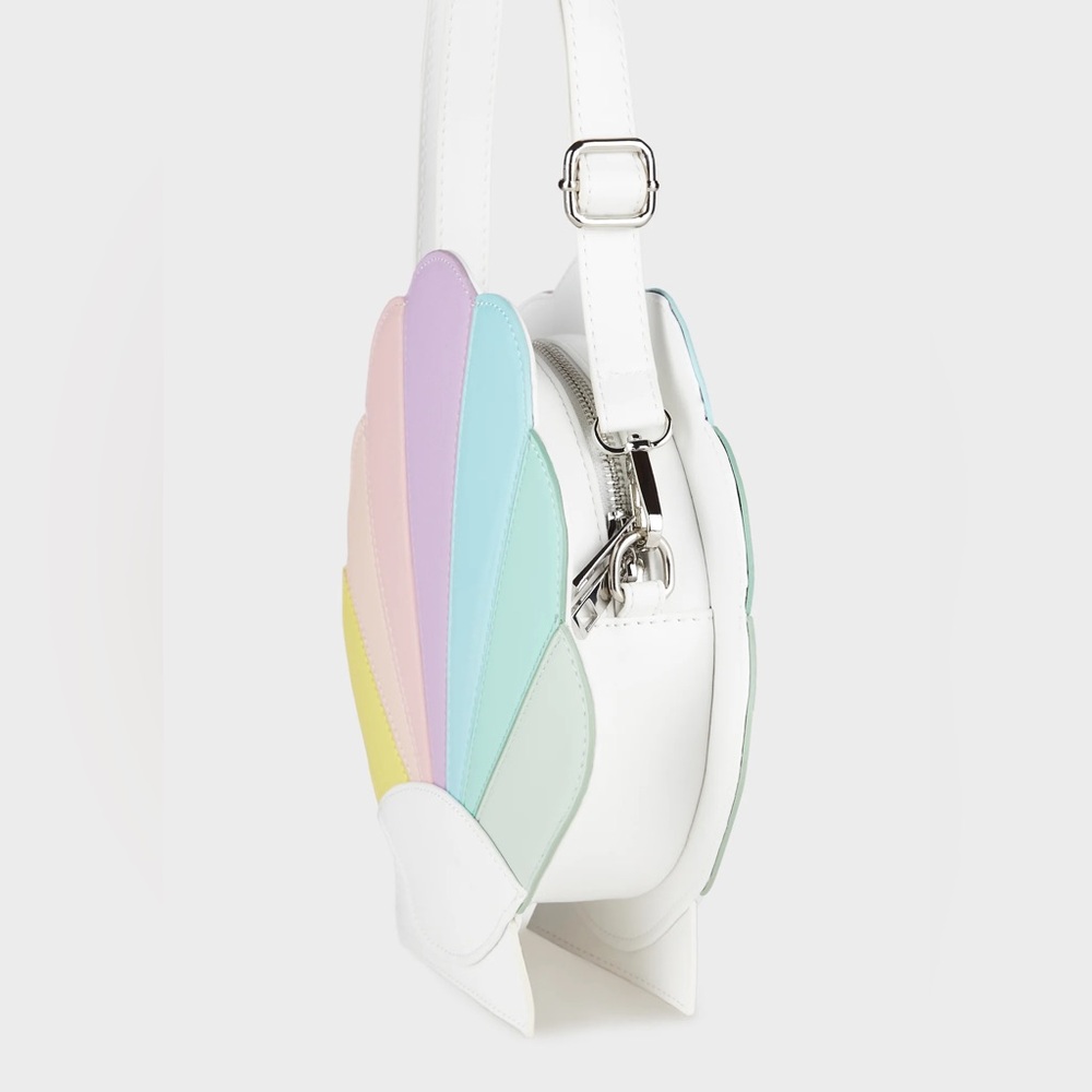 Sugar Thrillz Crossbody Bag Pastel Shell-Shaped - Picture 4 of 8